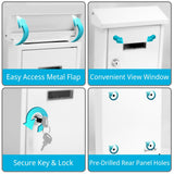 Buzón de Cartas o correo con bloqueo SereneLife ‎SLMAB01