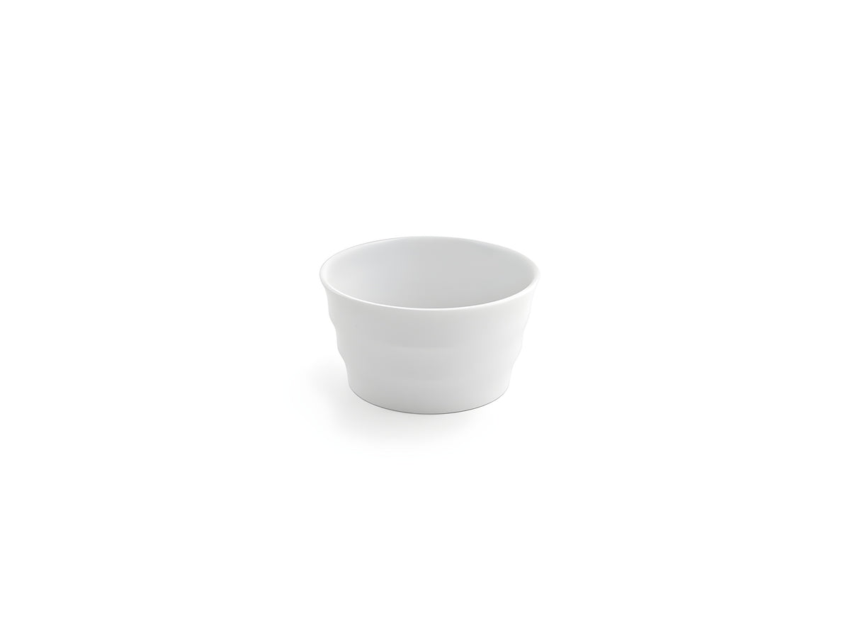 Ramekin Redondo Ribeteado 6 oz, Pack de 12, Ideal para Postres