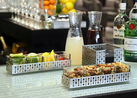 Soporte de Menú/Cartel de Acero Inoxidable - Pack de 12 pcs