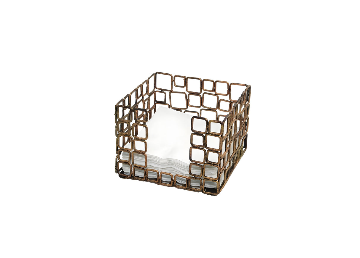 Soporte para servilletas de 5.5" cuadrado, pack de 4 pcs, modelo.