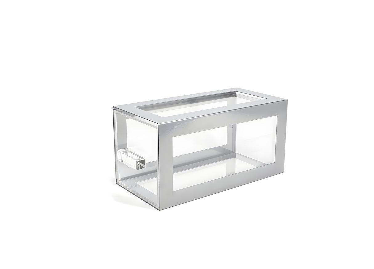 Juego de 2 Cajones Metálicos - Set de Almacenamiento Compacto