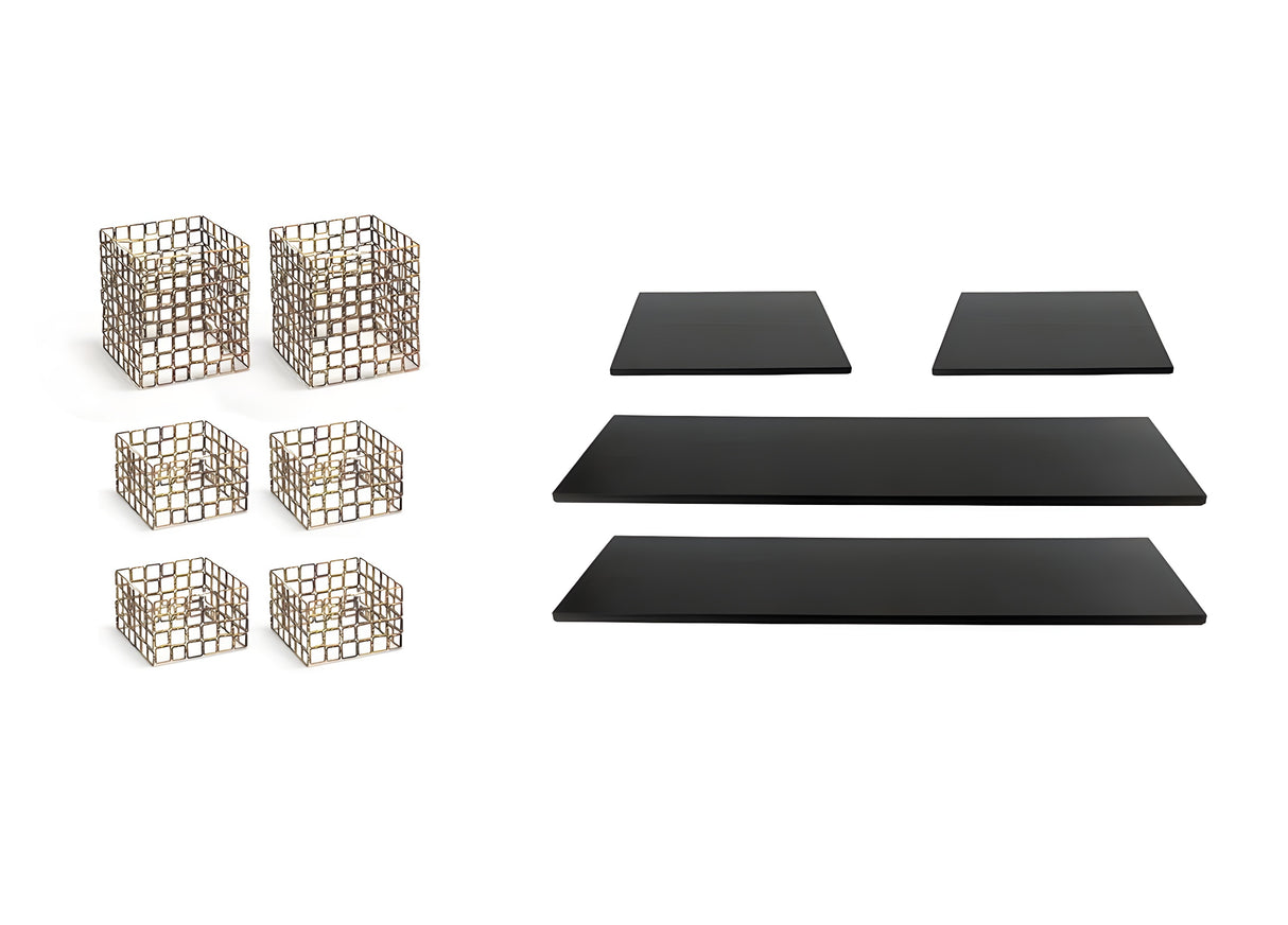 Esenciales de Buffet - Link de Cobre - Bambú Negro - Pack x 1 pcs