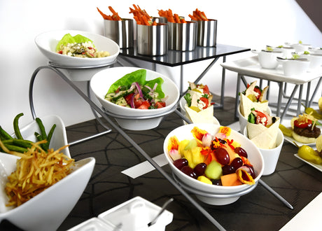 Soporte para tazones inclinados pack de 2 - Marca: [Tu Marca]