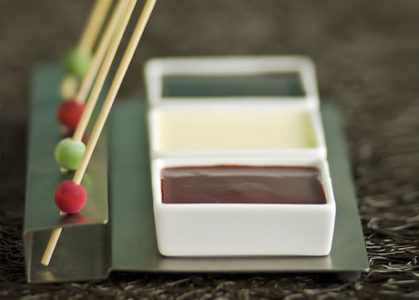 Exhibidor de Púas de Acero Inoxidable - Pack de 4 Piezas