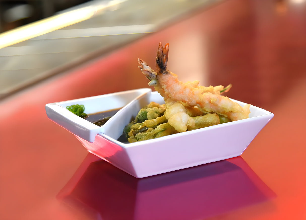 Bowl Kyoto™ Cuadrado 7" 26 oz - Paquete de 12 pcs