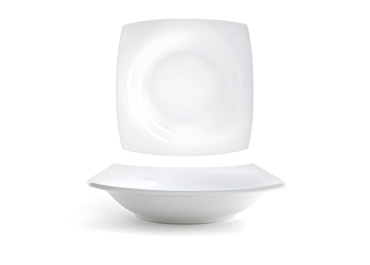 Bowl Cuadrado Canvas® 10" 47 oz Pack de 6 Piezas