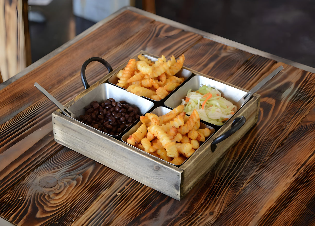 Tazón Alto de Acero Inoxidable Mod® 19 oz - 3.75" Cuadrado