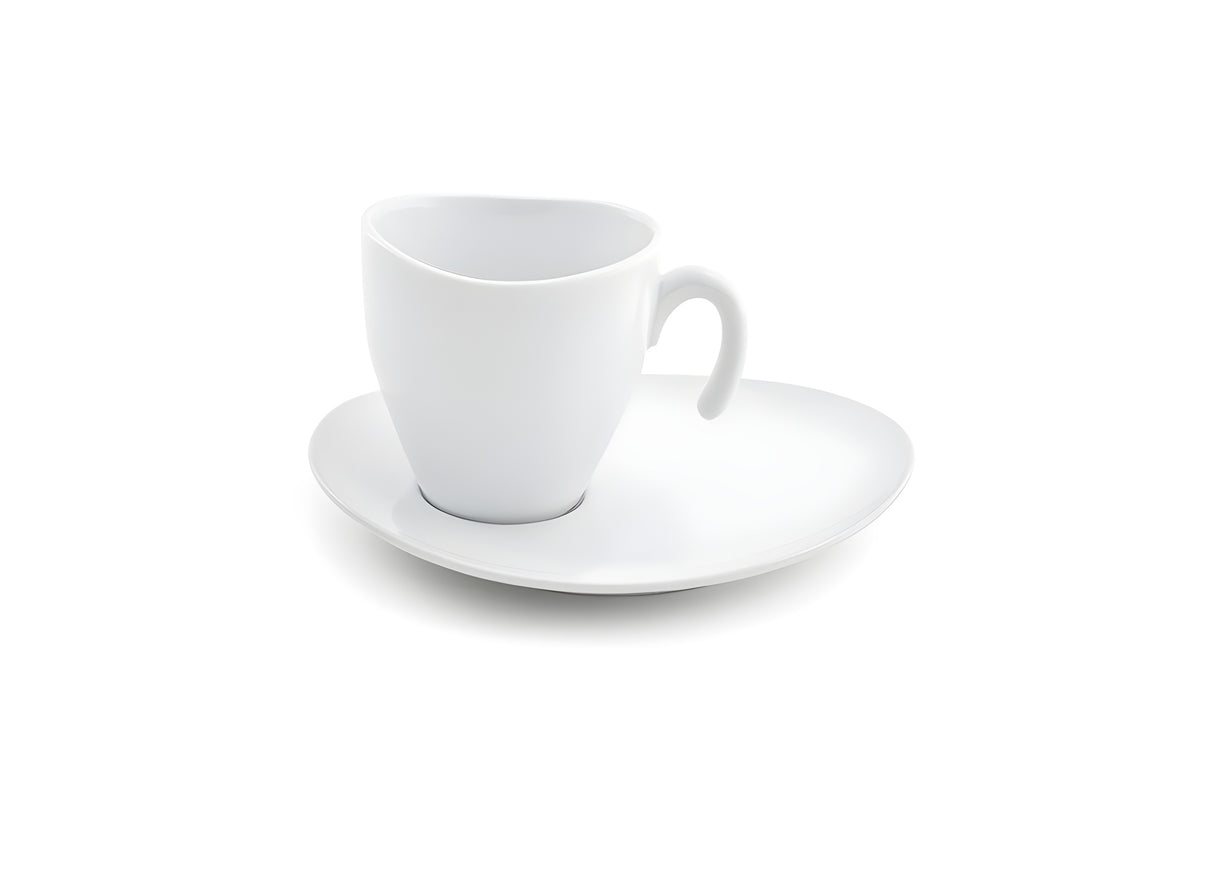 Juego de 6 tazas y platillos Ellipse™ de 8 oz, pack