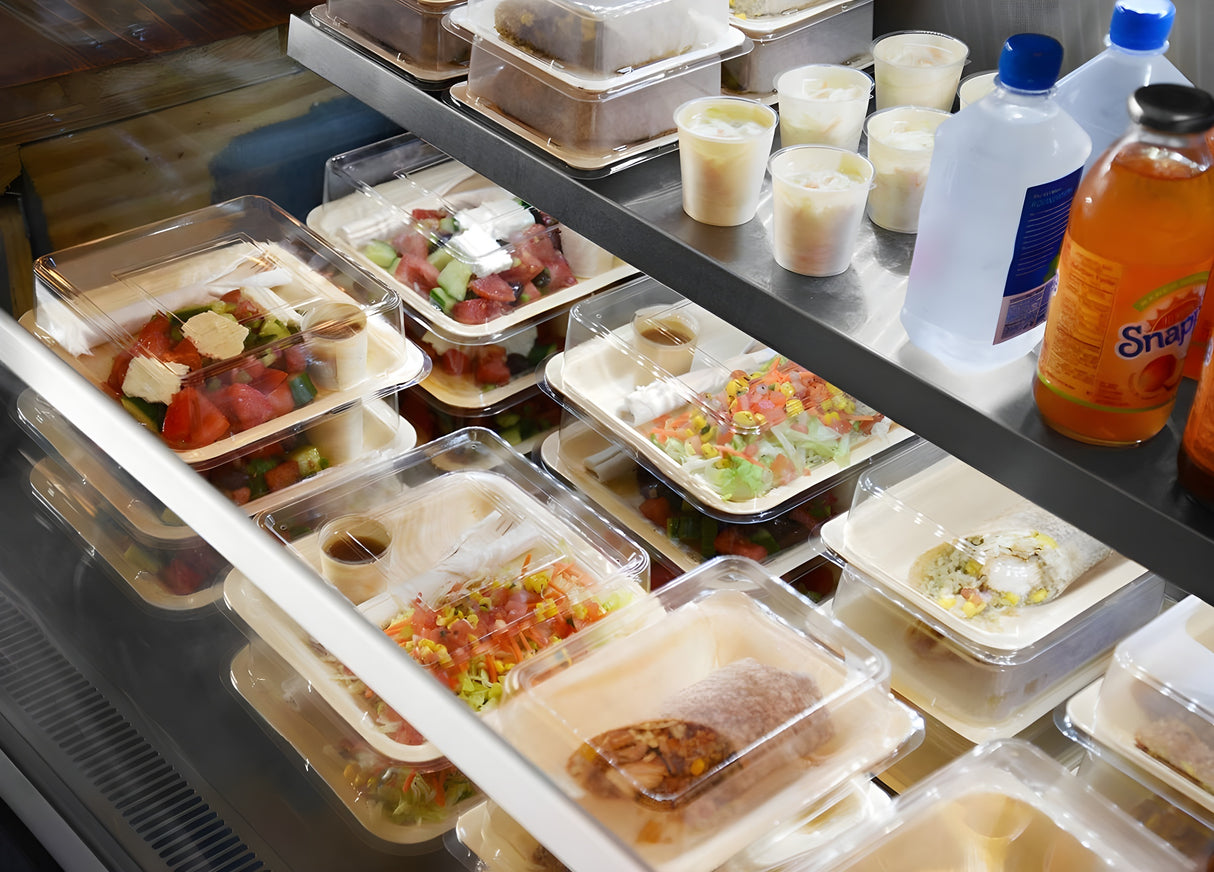 Cubierta para platos Servewise® 8" x 5.75", pack de 200 unidades