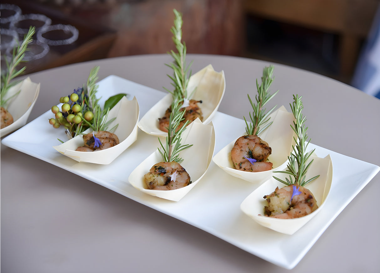 Plato Kyoto™ 13" x 7" Pack de 6 Unidades para Servir