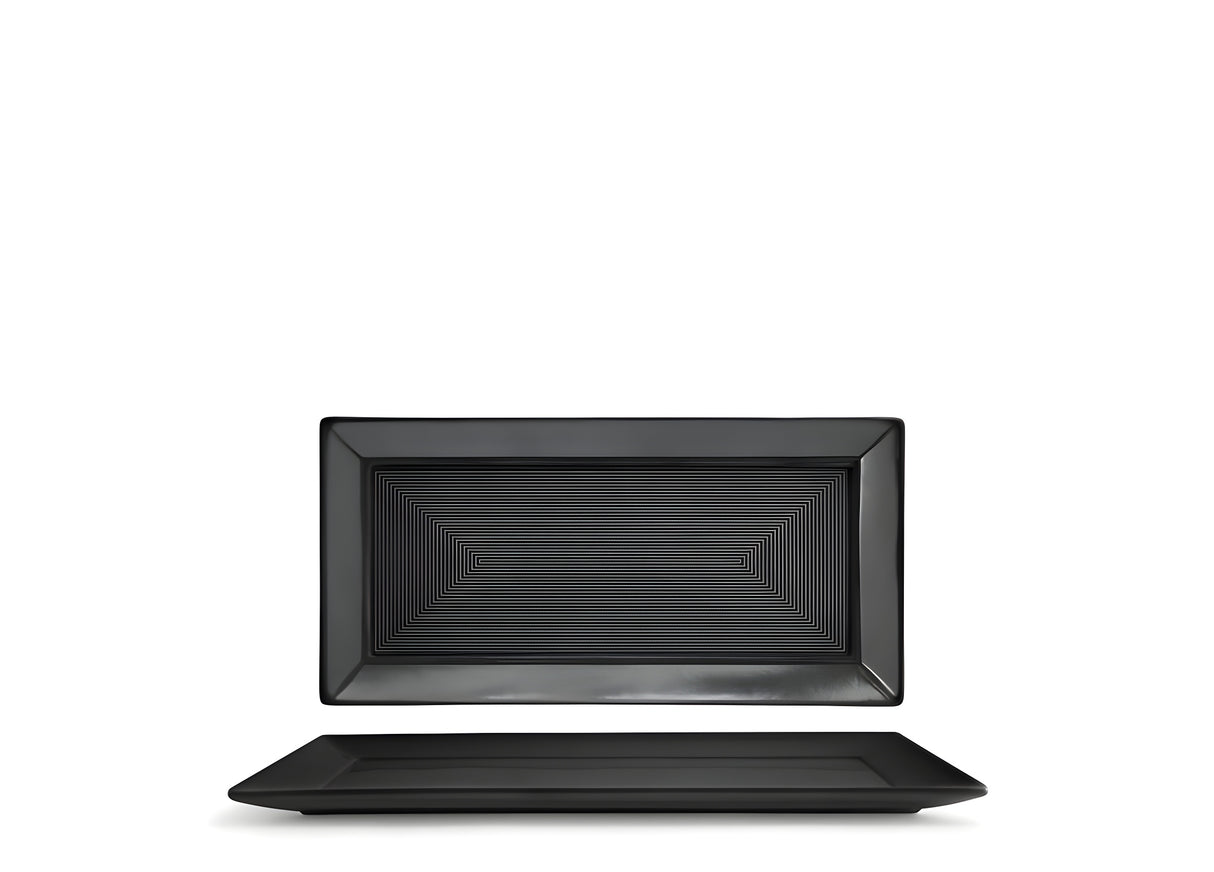 Plato Spiral® de 14" x 7" - Pack de 4 piezas