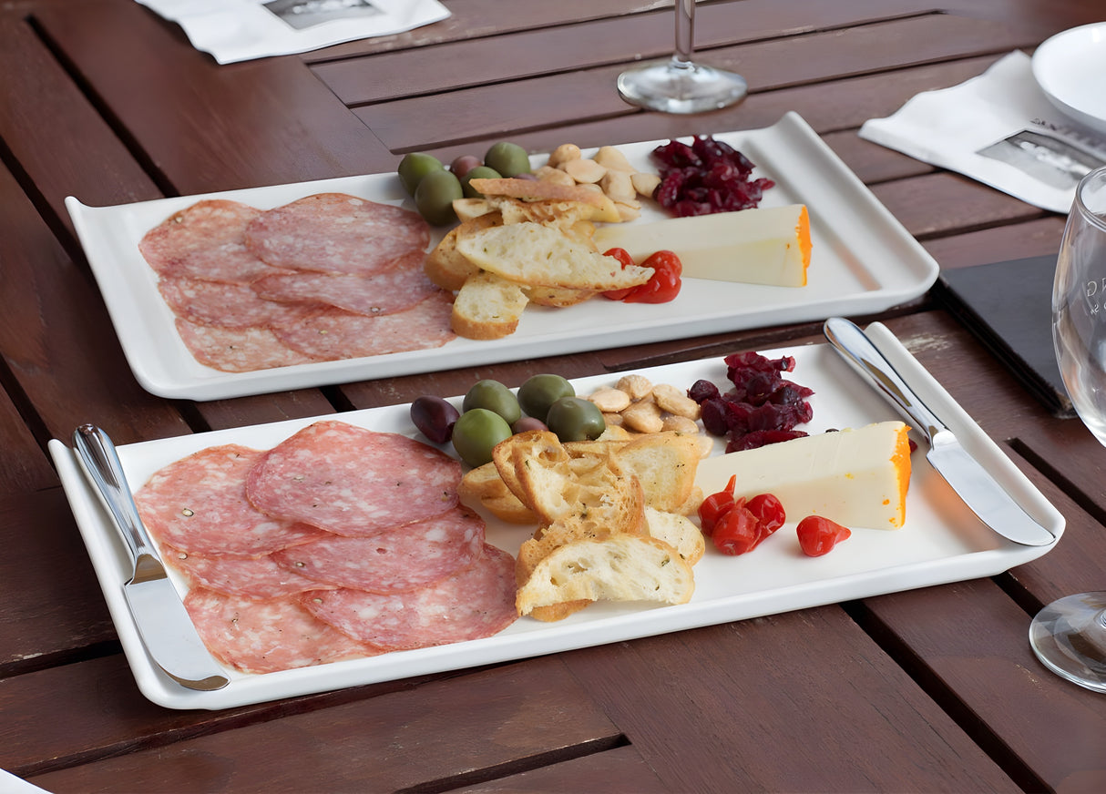 Plato Nouvelle de 13" x 6.5" - Pack de 6 Piezas