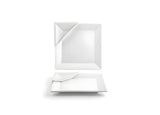 Plato Cuadrado Kyoto™ 10" Pack de 6 Piezas, Resistente y Elegante