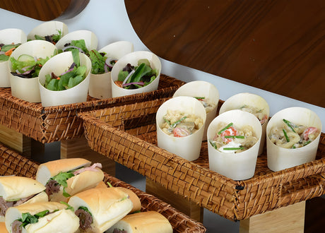 Taza Slant Servewise® 6 oz, Paquete de 200 piezas