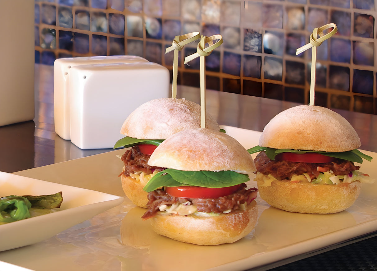 Plato Kyoto™ de 14" x 9" - Pack de 6 piezas, resistente y elegante