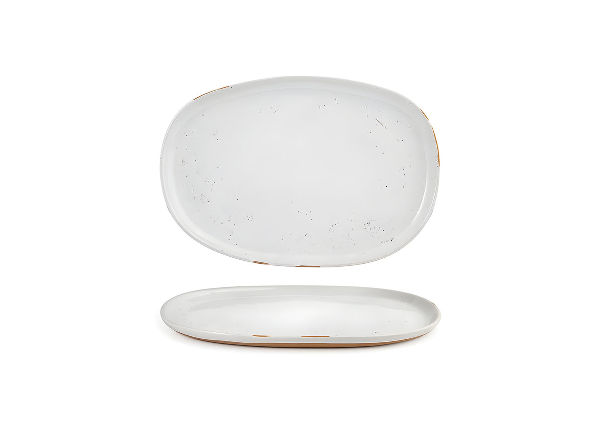 Plato Oval Artefact® 13" - Pack de 4 piezas