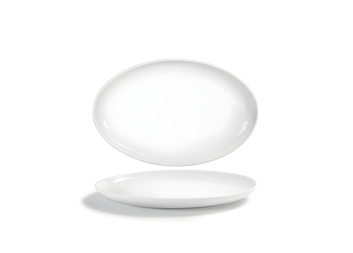 Plato Oval Harmony™ 13" Pack de 4 Piezas para Servir