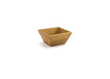 Plato de Bambú Kyoto™ 3.25" Cuadrado 4 oz, Paquete de 12 pcs