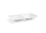Plato Dividido Kyoto™ 6 oz 9" x 4.5" Pack de 6 Piezas