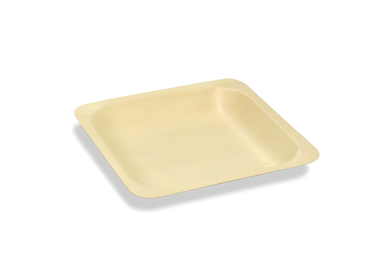 Plato cuadrado Servewise® 8" - Paquete de 200 unidades