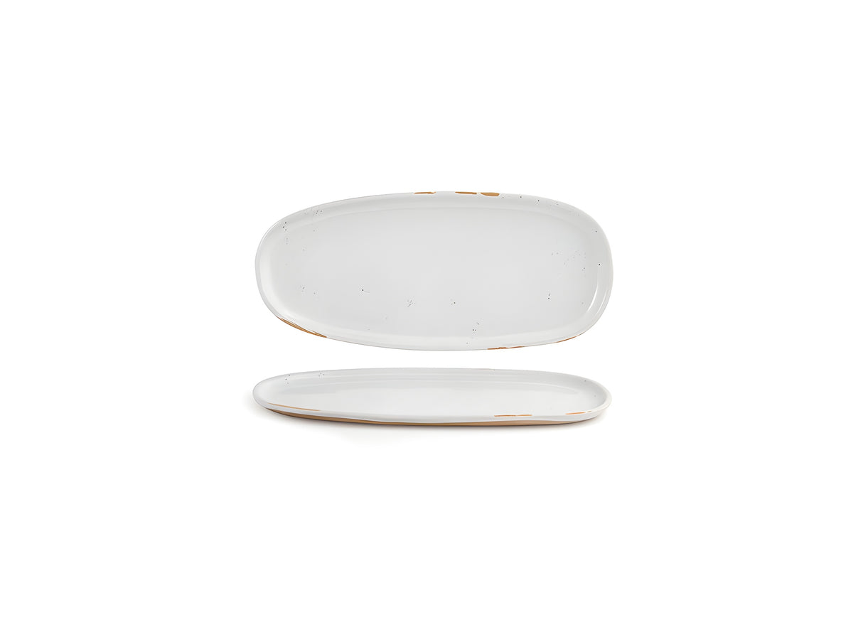 Plato Oval Artefact® 11" Pack de 12 Piezas.