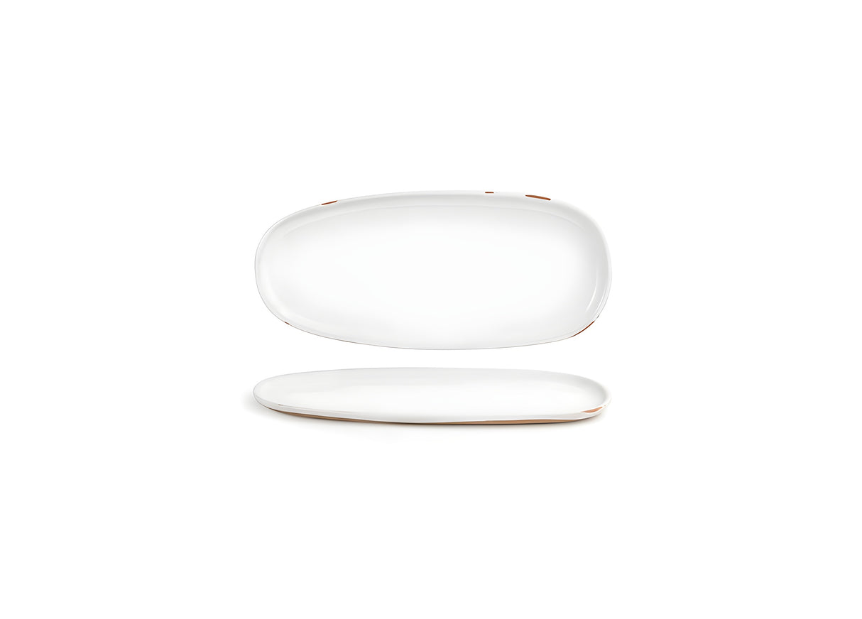Plato Oval Artefact® 11" - Pack de 12 piezas