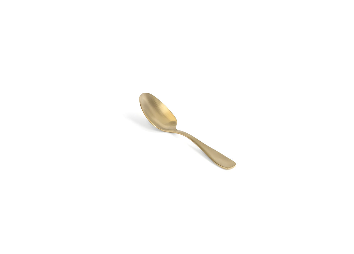 Cucharita Cameron 6" en paquete de 12 piezas - Matte Brass