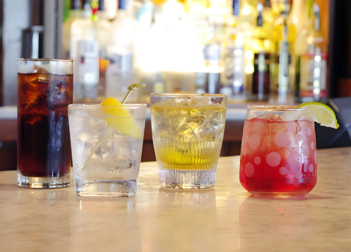 Vasos DOF Mod® de 10 oz, pack de 36 piezas, resistentes y elegantes