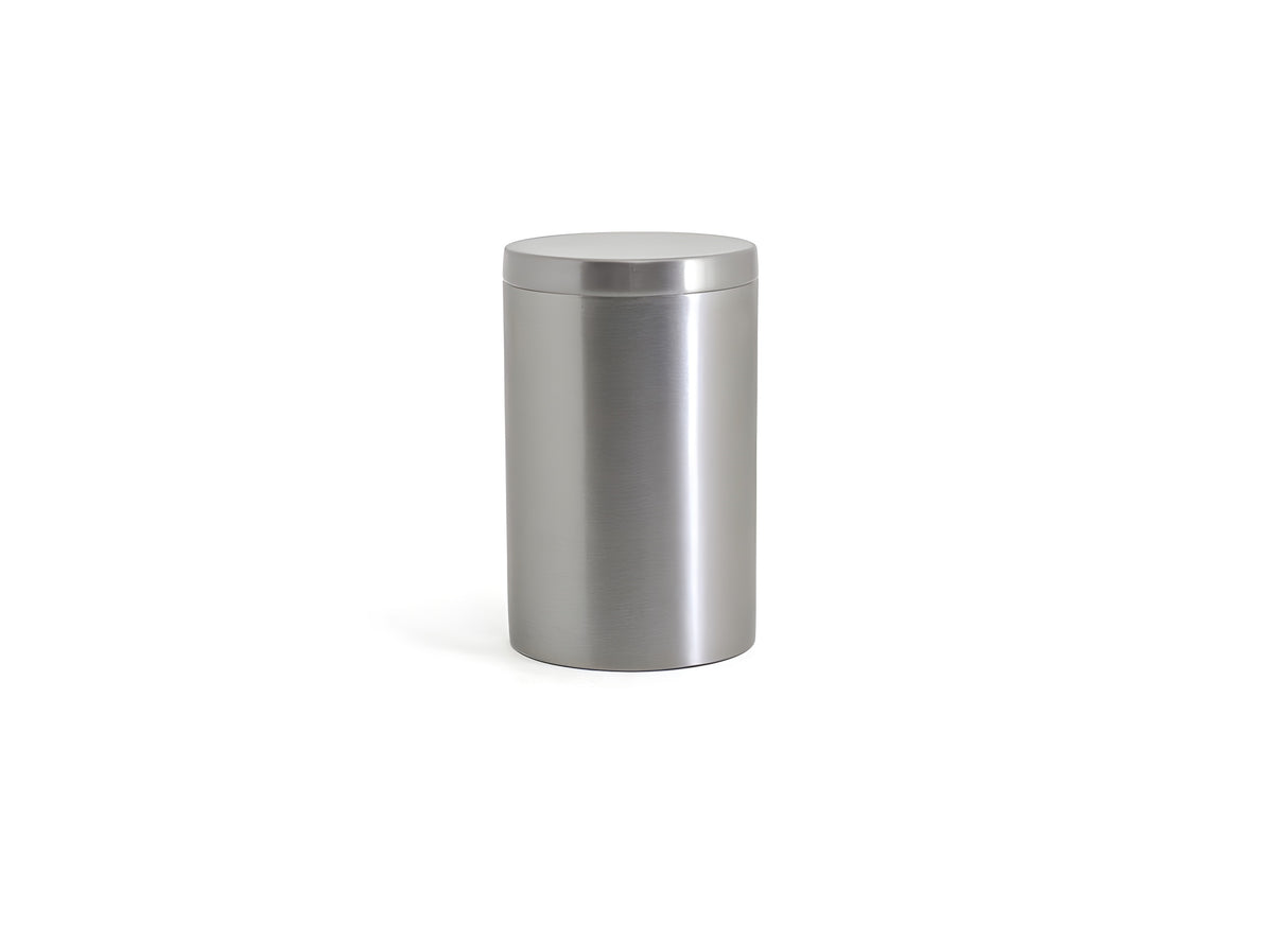 Tarro de Acero Inoxidable con Tapa - Pack de 12 Piezas